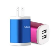Настінний зарядний пристрій USB із двома портами 5 В 2,1 А