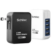 Домашній настінний зарядний пристрій USB на 4 порти 5 В