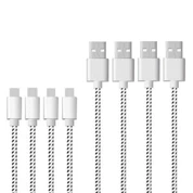 Телефонний кабель із нейлоновим обплетенням Micro USB для швидкої зарядки
