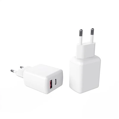 Настінний зарядний пристрій з 2 портами USB