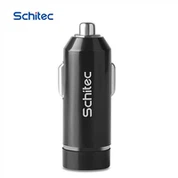 Металевий автомобільний зарядний пристрій 5 В 2,4 А Подвійний USB