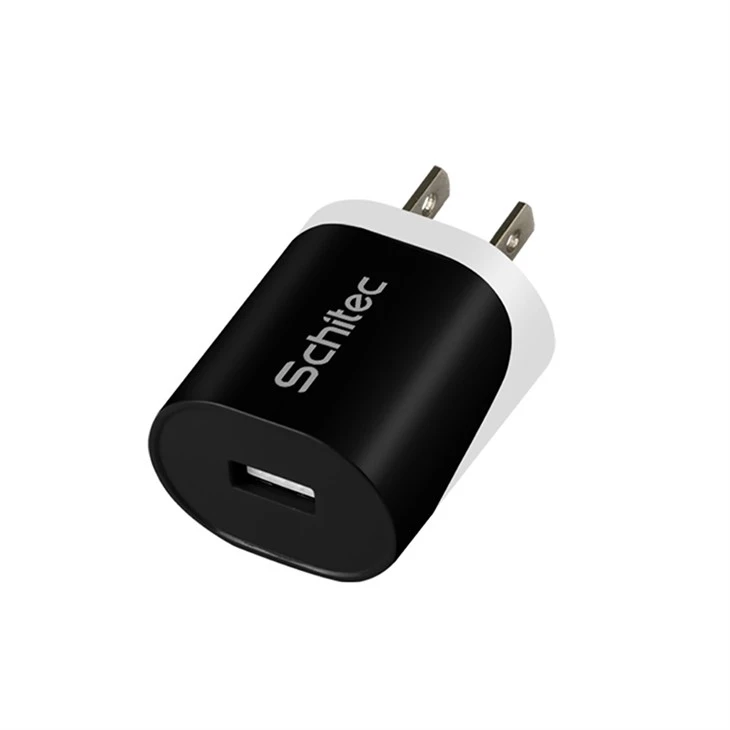 1a Одинарний настінний зарядний пристрій USB Зарядний пристрій для подорожей мобільного телефону