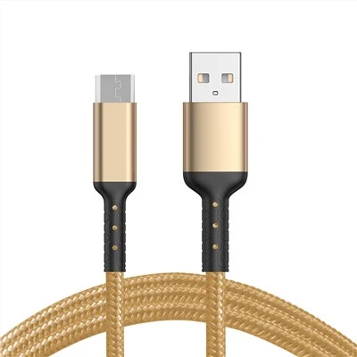 Плетений USB-зарядний пристрій Android Micro USB C Type-C