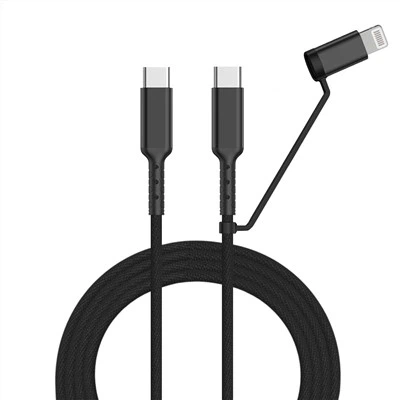 Новий USB-кабель 2 в 1 Power & Data Mirco USB для мобільного телефону