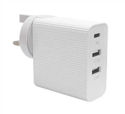 Портативний 3 порти Qc 2.0 Настінний USB-адаптер зарядного пристрою