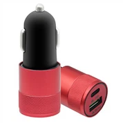 Портативний автомобільний зарядний пристрій Dual USB для заряджання смарт-пристроїв
