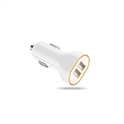 Портативний двопортовий USB-зарядний пристрій для мобільного